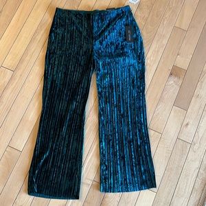 Rachel Zoe Velvet Wide Leg Pants